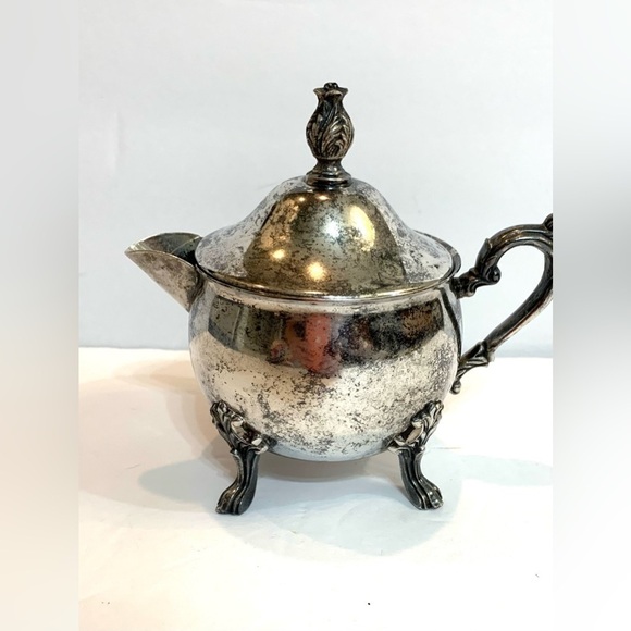 Vintage Silver Plated Footed Creamer - Picture 1 of 6